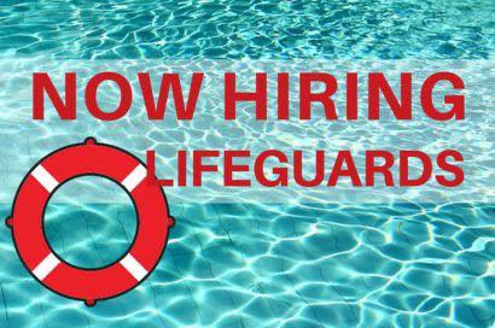 Now Hiring Lifeguards