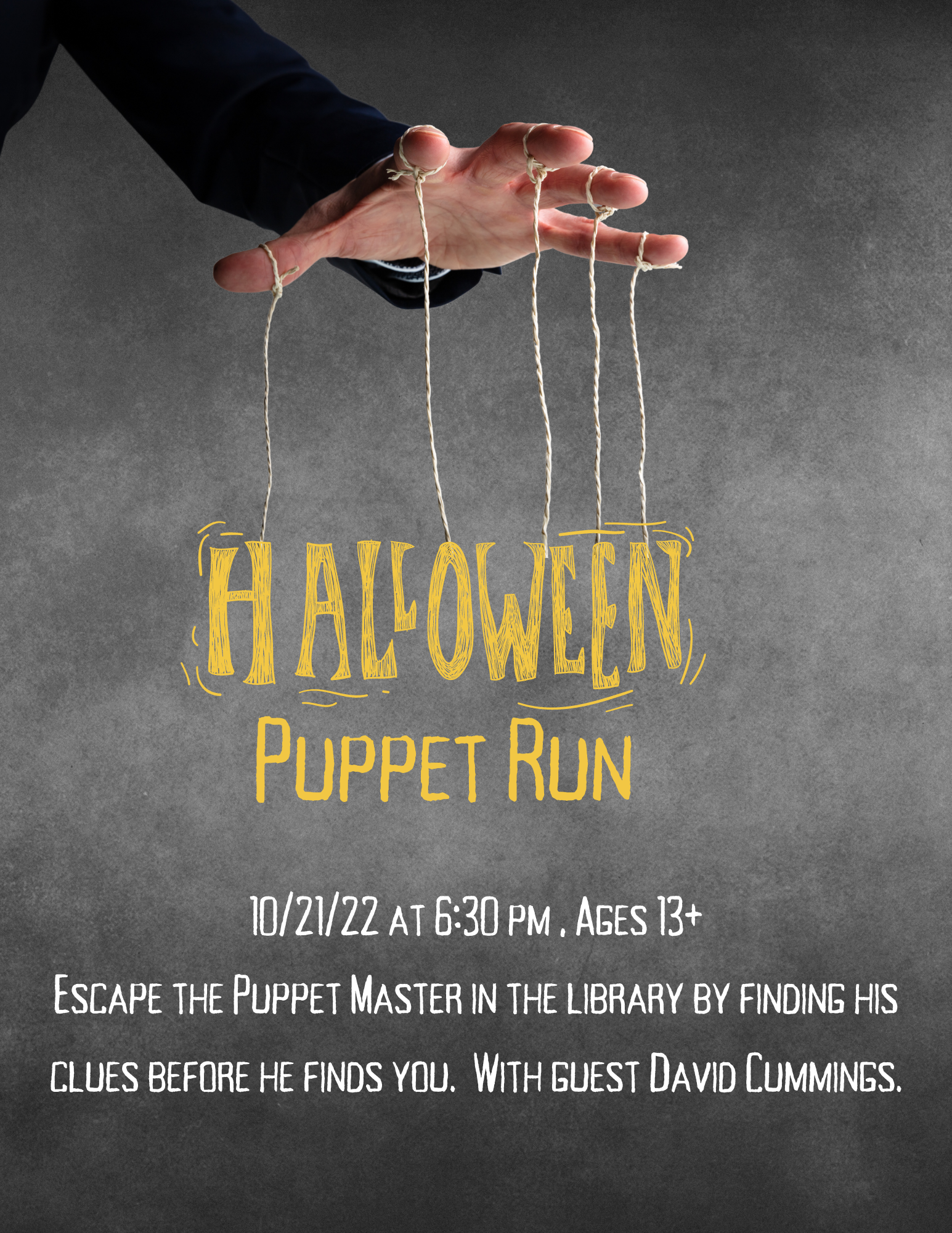 Puppet Run Flyer