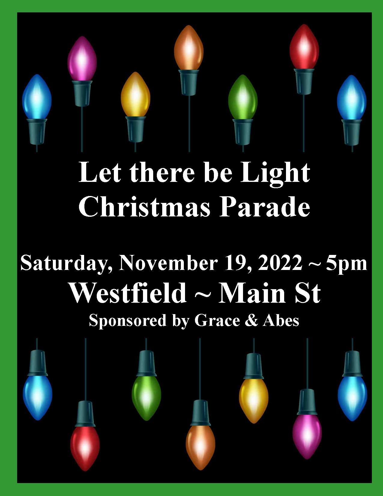 Christmas Parade Flyer