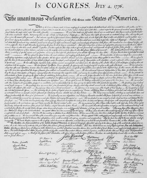 Declaration of Independence